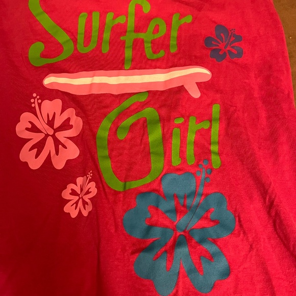 Surfer Girl dog t-shirt XL magenta - Picture 3 of 6